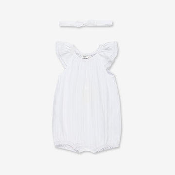 Sleevles Muslin Overall H